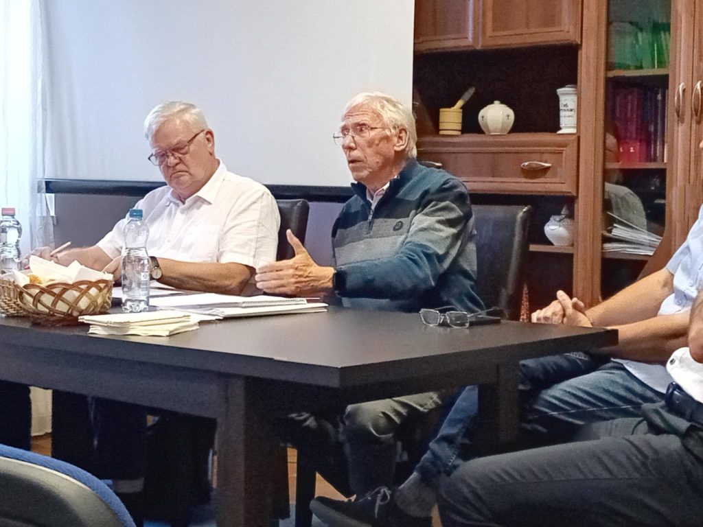 Dr. Hankó Zoltán (jobbról) és dr. Sohajda Attila